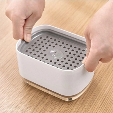 Yunaun Hộp đựng nước rửa chén di động hai lớp, tiện tay, sạch nhanh - Giá ưu đãi 110.220₫