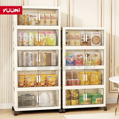 Yuumi Cửa Nam Châm Trong Suốt Cao Cấp 49/69cm Vàng Kem - Giá Ưu Đãi 294.000₫