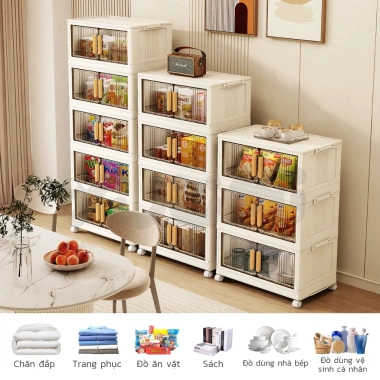 Yuumi Cửa Nam Châm Trong Suốt Cao Cấp 49/69cm Vàng Kem - Giá Ưu Đãi 294.000₫