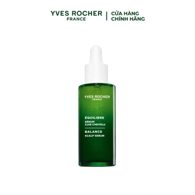 Yves Rocher Balance Scalp Serum 50ml - Tinh chất 3‑tác‑động cân bằng da đầu, 665.000₫