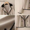 ZANZEA Áo Blazers Len Hàn Quốc Tay Dài Phản Quang – Sang Trọng, Giá 345.125₫ 9