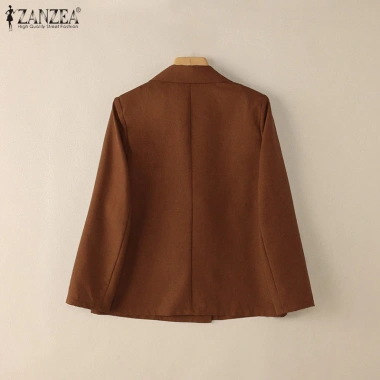 ZANZEA Áo Blazers Nữ Phong Cách Hàn Quốc - Văn Phòng, Giá Giảm 341k