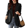 Zanzea Áo khoác blazer dài tay màu trơn thời trang nữ tính Giá chỉ 320.760₫ 10