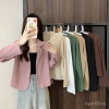 Zara Vietnam áo khoác vest ngắn cài một hàng nút phong cách Hàn Quốc thời trang xuân thu nam nữ, giảm giá 162.000₫ 9