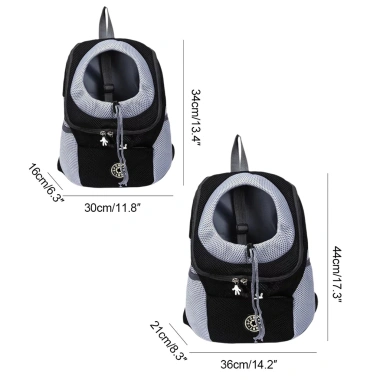 Zaylily Ba lô túi đựng chó nhỏ, thoáng khí du lịch, an toàn cho chuyến tàu chở thú cưng - Giá giảm 205.919₫ 2 Zaylily Ba lô túi đựng chó nhỏ, thoáng khí du lịch, an toàn cho chuyến tàu chở thú cưng - Giá giảm 205.919₫ 2