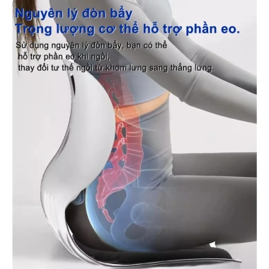 ZEEN Ghế Công Thái Học Chỉnh Dáng Ngồi – Giảm Đau Mỏi Lưng, Giá 239.000₫ (308.310₫)