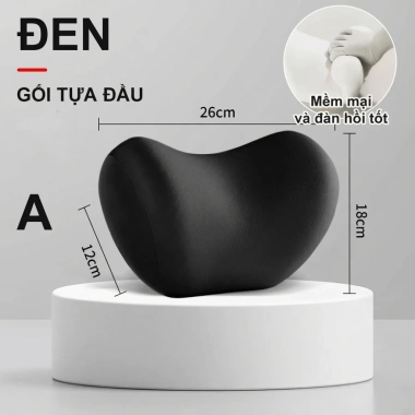 ZEEN Gối Tựa Đầu và Lưng Ô Tô Cao Su Non - Giảm Đau Mỏi, Thoải Mái, Giá 89.000₫ 10