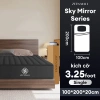 ZEEN Nệm Lò Xo Túi Độc Lập 20cm Cao Cấp 1m8x2m Thoáng Khí Mát Mẻ Phòng Ngủ Gia Đình 10