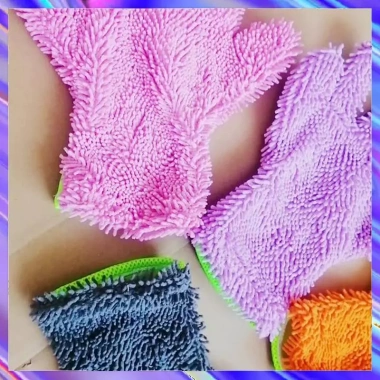 Zenith Găng tay Microfiber cao cấp chống thấm nước Rửa xe mềm không trầy xước 4
