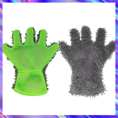 Zenith Găng tay Microfiber cao cấp chống thấm nước Rửa xe mềm không trầy xước 7