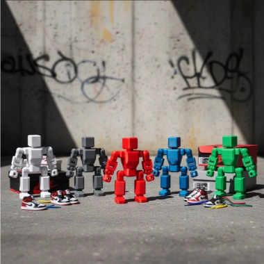 Zero Robot Lắp Ráp Khớp Cực Chất - Action Figure Biến Hóa Đa Dạng Tư Thế, Cá Tính - Giá 23.000₫ 8