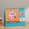 ZGECB 2.026 Lịch Để Bàn Tết Nguyên Đán - Cuộn Dây Ghi Chú Ngựa, Gấu Trúc, Nai Sừng Tấm, Giá 94.284₫ 9