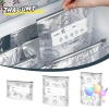 ZHAGUMT 10 Túi Đựng Tủ Đông Chống Rò Rỉ, Tái Sử Dụng Lá Nhôm Giữ Tươi Nhà Bếp