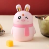 ZHAOcaimao Tăm Thỏ - Giá Đỡ Tăm Tự Động, Hộp Nhựa Chống Bụi Bàn Phòng Khách 3