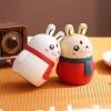 ZHAOcaimao Tăm Thỏ - Giá Đỡ Tăm Tự Động, Hộp Nhựa Chống Bụi Bàn Phòng Khách 6