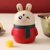 ZHAOcaimao Tăm Thỏ - Giá Đỡ Tăm Tự Động, Hộp Nhựa Chống Bụi Bàn Phòng Khách 8