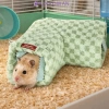 ZHUXAOWAN Hamster Tunnel Nest - Tổ ấm áp, chống gió, móc phụ kiện thú cưng nhỏ