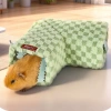 ZHUXAOWAN Hamster Tunnel Nest - Tổ ấm áp, chống gió, móc phụ kiện thú cưng nhỏ 4