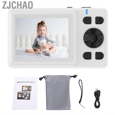 Zjchao Ciciglow 4K - Máy ảnh Focus, màn hình kép, 18x Zoom, 64GB, giá 764.500đ