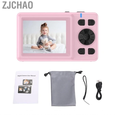 Zjchao Ciciglow 4K - Máy ảnh Focus, màn hình kép, 18x Zoom, 64GB, giá 764.500đ