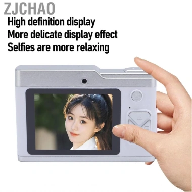 Zjchao Máy Ảnh 48MP Zoom 8x, Màn 2.4 inch, Chống Rung, Học Sinh Du Lịch - 489.500 VND 5
