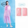 Zmonh Áo mưa di động, chống thấm nước, du lịch, cắm trại nam nữ dùng một lần 9