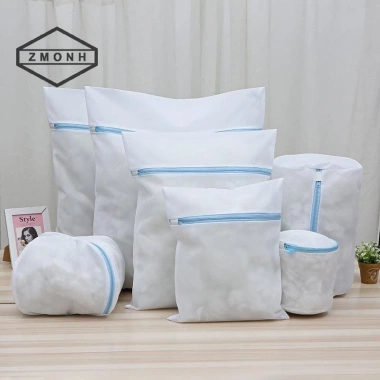 Zmonh Fine Net Túi Giặt Máy Giặt Bẩn – Túi Lưới Sắp Xếp Quần Áo và Giày Nữ Mới