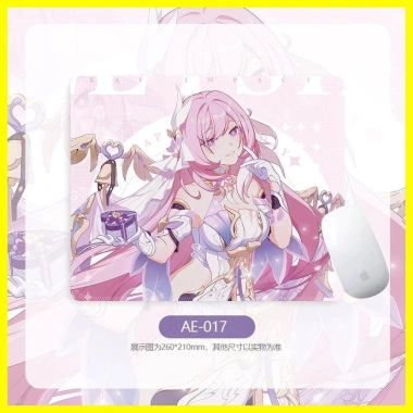 Zoci Miếng Lót Chuột Honkai Impact 3 Elysia 3 Miếng Thu Gọn, Đệm Bàn Dày Đường May 4