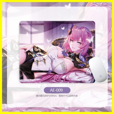 Zoci Miếng Lót Chuột Honkai Impact 3 Elysia 3 Miếng Thu Gọn, Đệm Bàn Dày Đường May 7