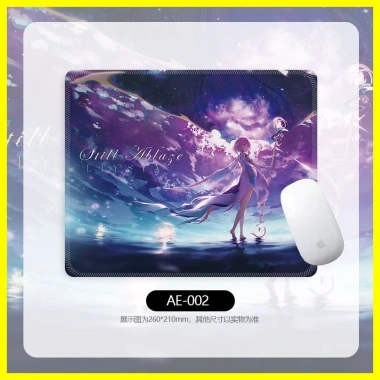 Zoci Miếng Lót Chuột Honkai Impact 3 Elysia 3 Miếng Thu Gọn, Đệm Bàn Dày Đường May 9