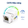 ZoeRax 10 chiếc Keystone Jack Cat6 RJ45 Punch Down Mô-đun Ethernet trắng Giá ưu đãi 148.499 VND 5