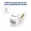 ZoeRax 10 chiếc Keystone Jack Cat6 RJ45 Punch Down Mô-đun Ethernet trắng Giá ưu đãi 148.499 VND 6