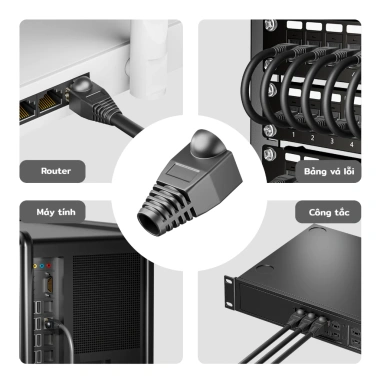 ZoeRax 100 chiếc boot RJ45 Cat6 giảm căng thẳng, cắm kết nối đa màu - Giá ưu đãi 115.499đ 6 ZoeRax 100 chiếc boot RJ45 Cat6 giảm căng thẳng, cắm kết nối đa màu - Giá ưu đãi 115.499đ 6