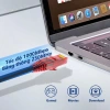 ZoeRax 100pcs RJ45 Cat6 Đầu Nối EZ Uốn Phích Cắm Cho Cáp UTP Giá 137.499 VND 4