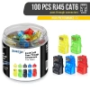ZoeRax 100pcs RJ45 Cat6 Đầu Nối EZ Uốn Phích Cắm Cho Cáp UTP Giá 137.499 VND 8