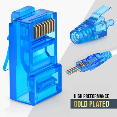 ZoeRax 12 Đầu Nối RJ45 + 12 Bọc Dây LAN - Phù Hợp Cat6a/Cat6/Cat5e, Giá 40.700₫ 5 ZoeRax 12 Đầu Nối RJ45 + 12 Bọc Dây LAN - Phù Hợp Cat6a/Cat6/Cat5e, Giá 40.700₫ 5