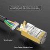 ZoeRax 30 Cái CAT7 CAT6A 50u Mạ Vàng 8P8C Phích Cắm Mô-đun STP RJ45 Giá 203.499đ 3