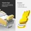 ZoeRax 30 Cái CAT7 CAT6A 50u Mạ Vàng 8P8C Phích Cắm Mô-đun STP RJ45 Giá 203.499đ 5