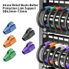 ZoeRax 50 RJ45 Cat7 Cat6A 3 Prong 8P8C Mạ Vàng Bảo Vệ Giảm Căng Thẳng 230.999 VND 6