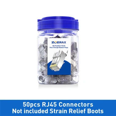 ZoeRax 50 RJ45 Cat7 Cat6A 3 Prong 8P8C Mạ Vàng Bảo Vệ Giảm Căng Thẳng 230.999 VND 7 ZoeRax 50 RJ45 Cat7 Cat6A 3 Prong 8P8C Mạ Vàng Bảo Vệ Giảm Căng Thẳng 230.999 VND 7