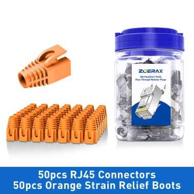 ZoeRax 50 RJ45 Cat7 Cat6A 3 Prong 8P8C Mạ Vàng Bảo Vệ Giảm Căng Thẳng 230.999 VND 11 ZoeRax 50 RJ45 Cat7 Cat6A 3 Prong 8P8C Mạ Vàng Bảo Vệ Giảm Căng Thẳng 230.999 VND 11