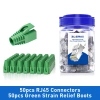 ZoeRax 50 RJ45 Cat7 Cat6A 3 Prong 8P8C Mạ Vàng Bảo Vệ Giảm Căng Thẳng 230.999 VND 13