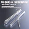 Zoerax 50/100 Cái 60mm Sợi Quang Fusion Splice – Ống Co Nhiệt Trong Suốt PE, Kim Đơn & Đôi Không Gỉ, Giá 37.950₫ 3
