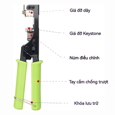 ZoeRax 90°/180° Mô-đun mạng Máy cắt dây CAT5 CAT6 Keystone Jack RJ45 Punch Down - 555.499 VND 3 ZoeRax 90°/180° Mô-đun mạng Máy cắt dây CAT5 CAT6 Keystone Jack RJ45 Punch Down - 555.499 VND 3