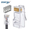 ZoeRax Bộ 100 Ổ Cắm RJ45 CAT6 Hai Mảnh 8P8C Modular cho Máy Nén Mạng - Giá ưu đãi 115.499₫ 2