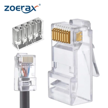 ZoeRax Bộ 100 Ổ Cắm RJ45 CAT6 Hai Mảnh 8P8C Modular cho Máy Nén Mạng - Giá ưu đãi 115.499₫ 2 ZoeRax Bộ 100 Ổ Cắm RJ45 CAT6 Hai Mảnh 8P8C Modular cho Máy Nén Mạng - Giá ưu đãi 115.499₫ 2