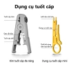 ZoeRax Bộ công cụ uốn RJ45 CAT5/5e/6 kèm bộ kiểm tra cáp, lưỡi dao, 50 đầu nối - Giảm căng thẳng, giá ưu đãi 187.000 VND 6