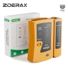 ZoeRax Bộ Kiểm Tra Cáp Ethernet LAN RJ45 Cat5‑Cat7 UTP & RJ11/RJ12 - Kiểm Tra Nhanh, Đảm Bảo Kết Nối, Giá Ưu Đãi 97.900 VND