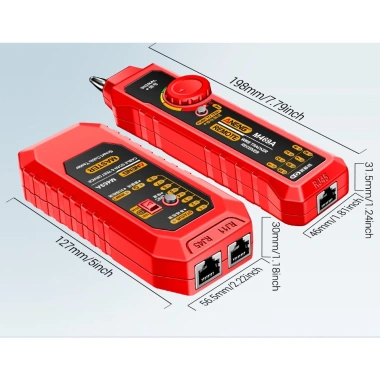 ZoeRax Bộ kiểm tra cáp mạng thông minh RJ45 RJ11 LAN Finder: Công cụ sửa chữa mạng, giá ưu đãi 515.900 VND 7