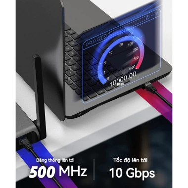 ZoeRax Cáp Ethernet Cat6 Gigabit 1.000Mbps RJ45 LAN - PC, PS5, Xbox - 49.499 VND 2 ZoeRax Cáp Ethernet Cat6 Gigabit 1.000Mbps RJ45 LAN - PC, PS5, Xbox - 49.499 VND 2